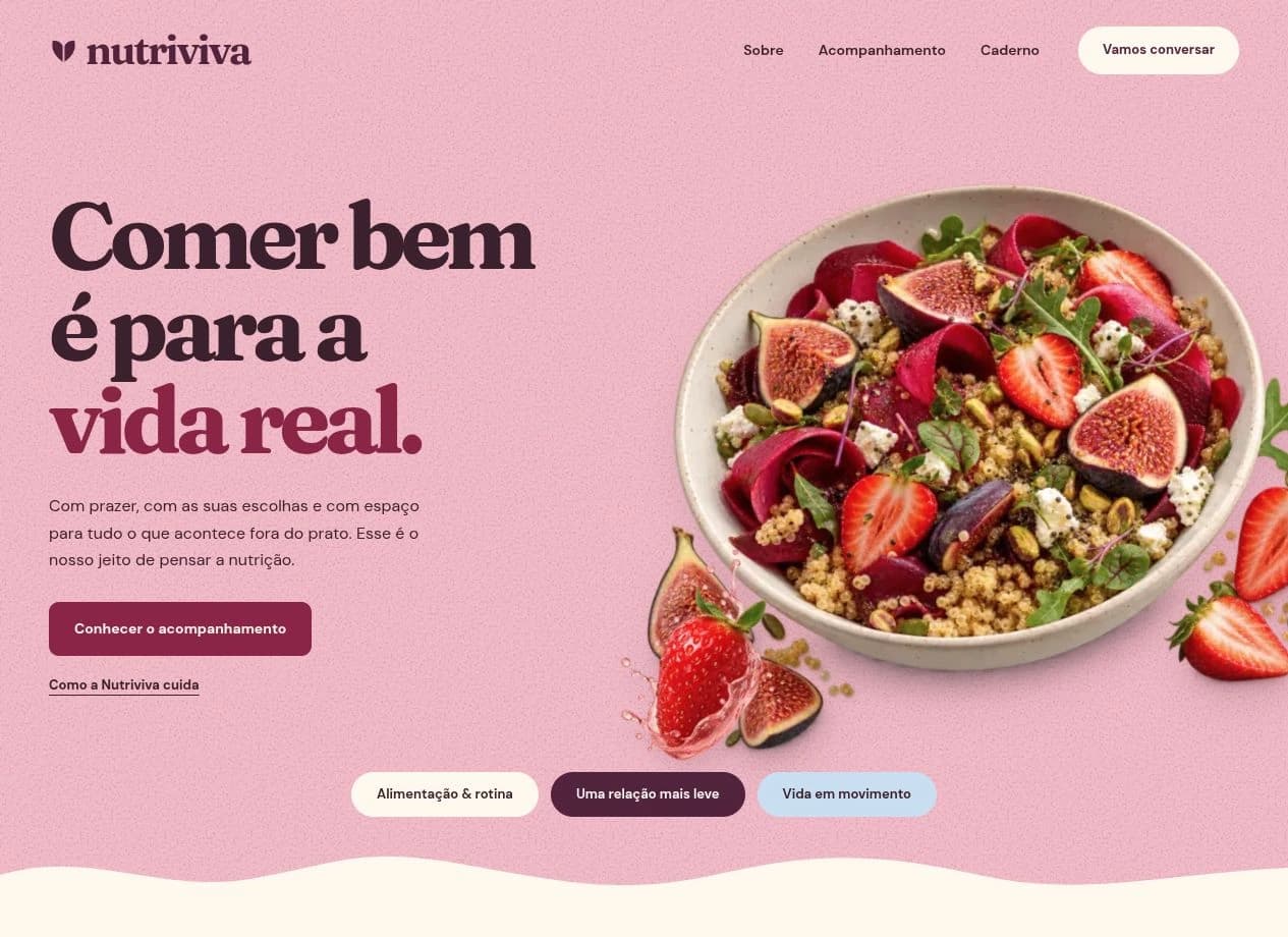Arte do projeto Nutriviva