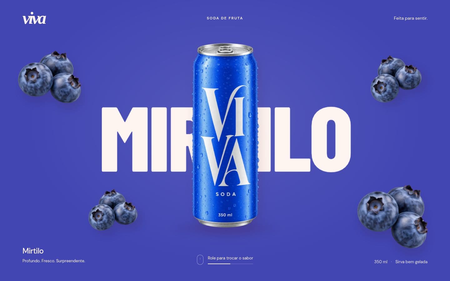 Arte do projeto Soda Animation — VIVA